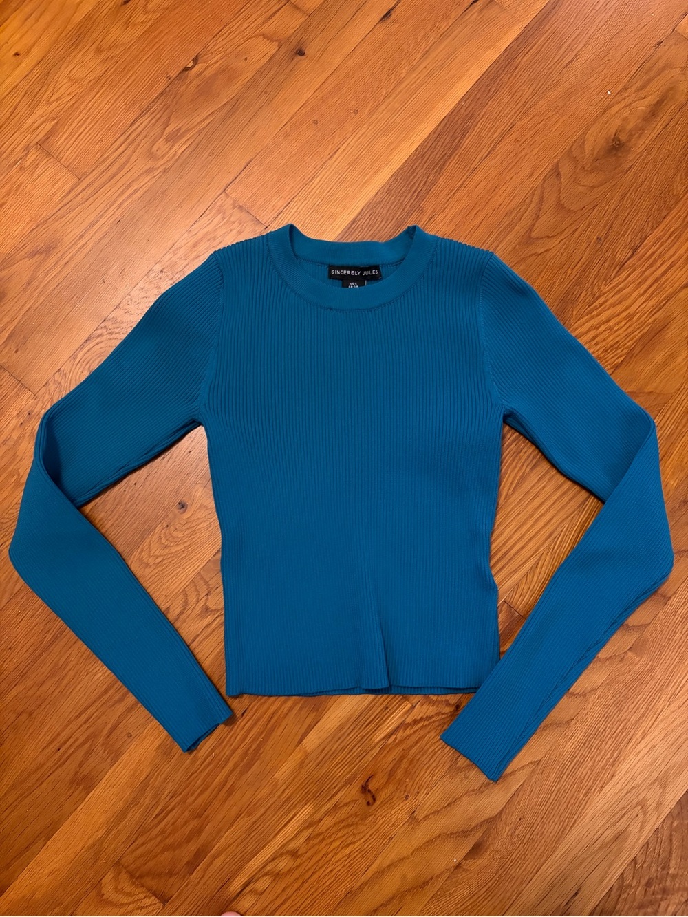 Sincerely Jules cropped long sleeve